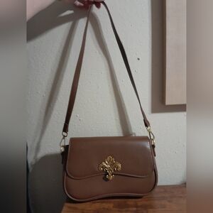 Fleur De Lis Brown Bag